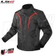 MF4782 Giacca Moto LS2 Sepang 4 Stagioni Impermeabile Protezioni Rosso / Nero