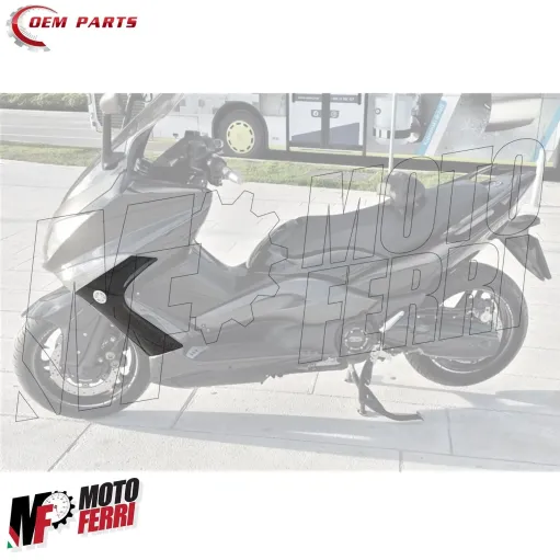 MF4787 Fianchetto Carena Inferiore Sinistro Nero Yamaha TMax 500 mod 2008 / 2011