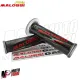MF2656 Coppia Manopole Malossi Gas Silicone Grip Nero Scooter Universali