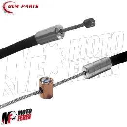 MF1025 KIT CAVO + GUAINA ACCELLERATORE PER GAS RAPIDO VESPA 50 125 SPECIAL PK 2