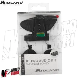MF4797 Kit Audio Microfono Basetta per Interfono Midland BTX1 / BTX2 Pro / S 2