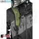 MF4798 - Zaino Sledstore 12L Verde Militare per Moto Scooter Cross Enduro