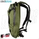 MF4798 - Zaino Sledstore 12L Verde Militare per Moto Scooter Cross Enduro