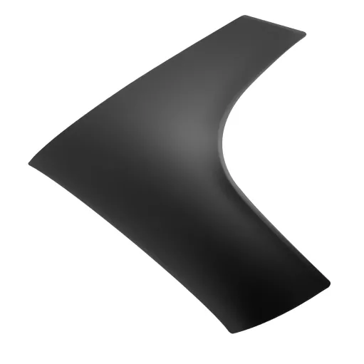 MF4802 Fianchetto Carena Sinistro Nero Opaco per Yamaha TMax 500 mod 2008 / 2011