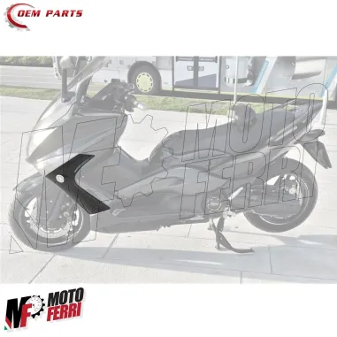 MF4802 Fianchetto Carena Sinistro Nero Opaco per Yamaha TMax 500 mod 2008 / 2011