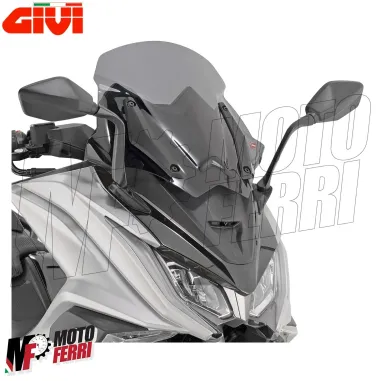 MF2614 Cupolino Fume' Sport Givi per Kymco AK550 dal 2017 al 2024