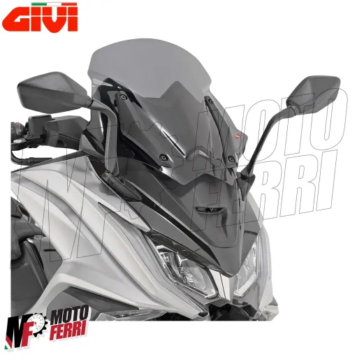 MF2614 Cupolino Fume' Sport Givi per Kymco AK550 dal 2017 al 2024