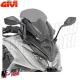 MF2614 Cupolino Fume' Sport Givi per Kymco AK550 dal 2017 al 2024