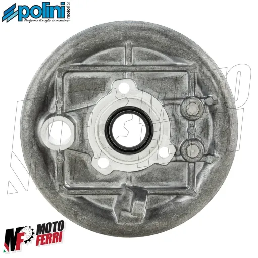 MF3372 Piatto Porta Ganasce Freno Posteriore Polini Vespa 50 Special 125 ET3