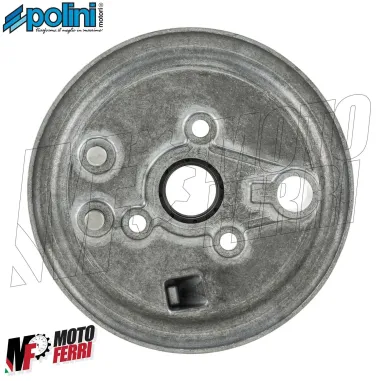 MF3372 Piatto Porta Ganasce Freno Posteriore Polini Vespa 50 Special 125 ET3