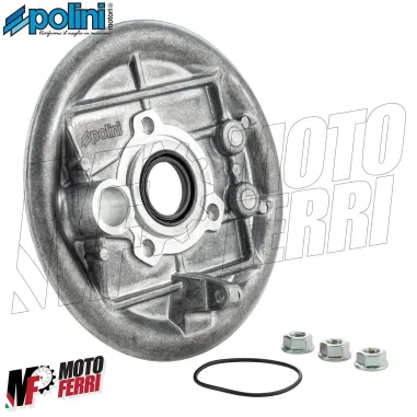 MF3372 Piatto Porta Ganasce Freno Posteriore Polini Vespa 50 Special 125 ET3
