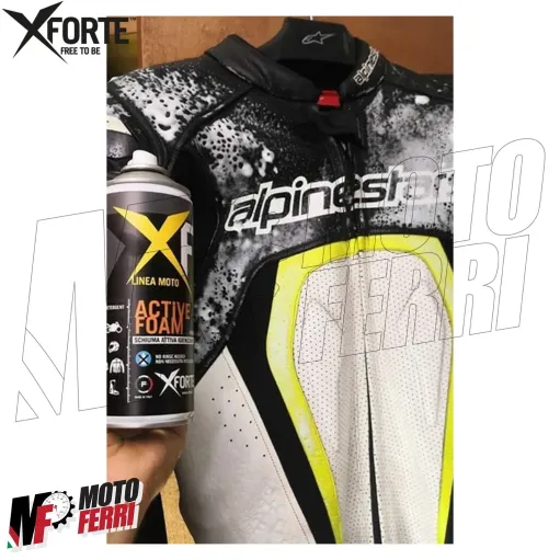 MF4805 Pulitore a Secco XForte Active Foam Schiuma Attiva per Moto Casco 400ML