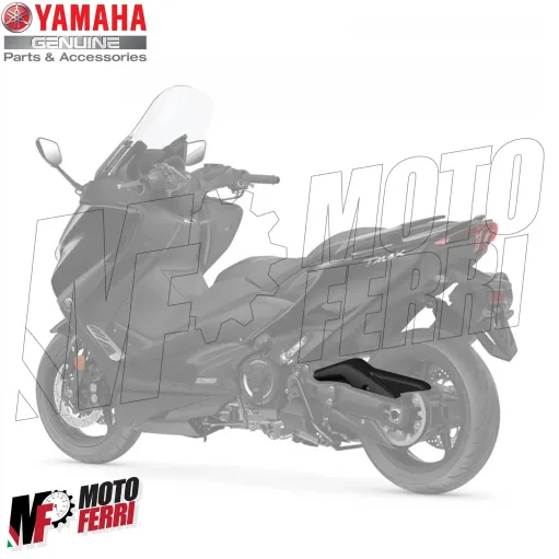 MF4808 Copri Cinghia Trasmissione Esterna per Yamaha Tmax 530/560 mod 2017-2024