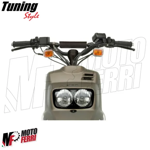 MF2213 Manubrio Naked + Supporto Nero MBK Booster Spirit Yamaha BWS 50 2T