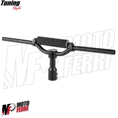 MF2213 Manubrio Naked + Supporto Nero MBK Booster Spirit Yamaha BWS 50 2T