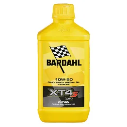 MF4812 Olio Moto Bardahl XT4S 10W50 C60 100% Sintetico Motore Racing 4T - 1Lt
