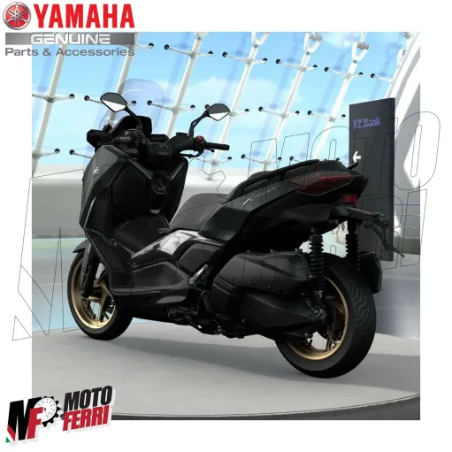 MF4826 Portatarga Sport + Copertura Originale Yamaha XMax 125 300 da 2023 a 2026