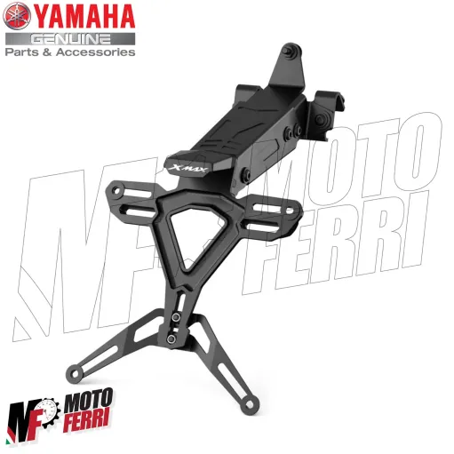 MF4826 Portatarga Sport + Copertura Originale Yamaha XMax 125 300 da 2023 a 2026