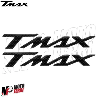 MF4835 Kit Adesivi Carbonio Resina 3D Carena posteriore Yamaha TMax 500 530 560