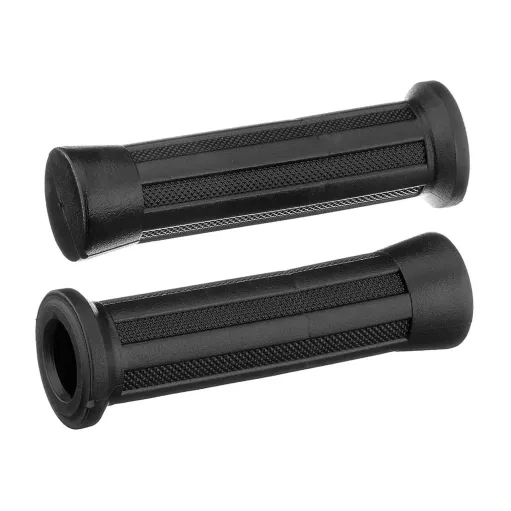 COPPIA MANOPOLE MANICOTTI NERI IN GOMMA PER PIAGGIO VESPA 50 125 PK S XL