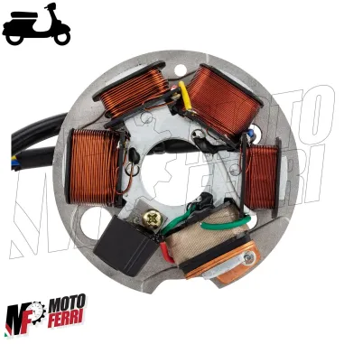 MF0138 Statore Magnete Piaggio Vespa 125 ET3 1967 - 1982 VMB1T Rif. 186974