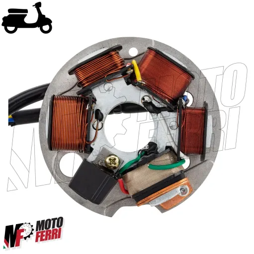 MF0138 Statore Magnete Piaggio Vespa 125 ET3 1967 - 1982 VMB1T Rif. 186974