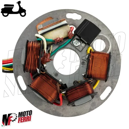 MF1036 Statore Magnete Vespa PX 125 150 200 Arcobaleno Avviamento Elettrico