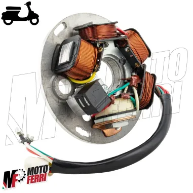 MF1036 Statore Magnete Vespa PX 125 150 200 Arcobaleno Avviamento Elettrico