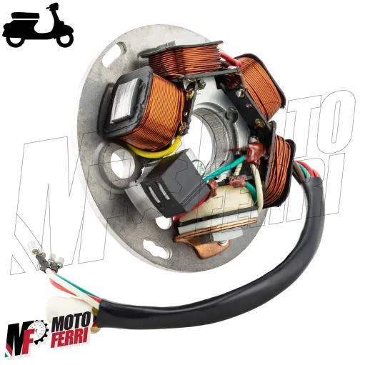MF1036 Statore Magnete Vespa PX 125 150 200 Arcobaleno Avviamento Elettrico