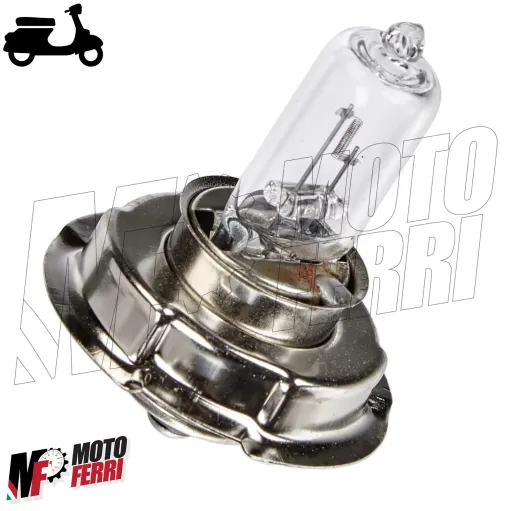MF0586 - Lampada lampadina alogena 6-15 faro fanale anteriore Vespa 50 special