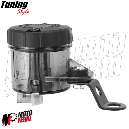 MF4839 Serbatoio Vaschetta Liquido Olio Freno / Frizione Fumè Universale Moto