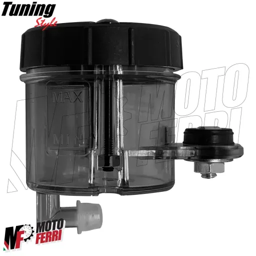 MF4839 Serbatoio Vaschetta Liquido Olio Freno / Frizione Fumè Universale Moto