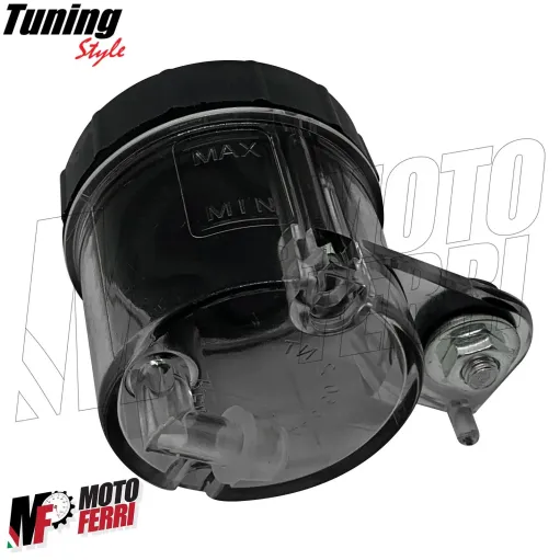 MF4839 Serbatoio Vaschetta Liquido Olio Freno / Frizione Fumè Universale Moto