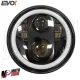 MF4840 Fanale Faro Anteriore Led Vespa PX 125 150 200 Evok 6/12V 7000 Lumen