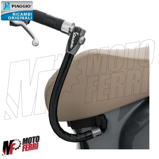 MF0735 ANTIFURTO BLOCCA SELLA MANUBRIO ORIGINALE PIAGGIO VESPA 125 250 300 GTS SUPER SPORT HPE