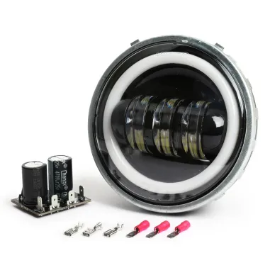 MF4714 Fanale Faro Anteriore Led per Vespa 50 R L N by Evok 6/12V 7000 Lumen