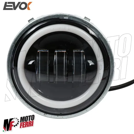 MF4714 Fanale Faro Anteriore Led per Vespa 50 R L N by Evok 6/12V 7000 Lumen