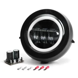 MF4717 Fanale Faro Anteriore Led Vespa 50 125 PK S XL Evok 6/12V 7000 Lumen