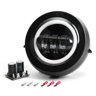 MF4717 Fanale Faro Anteriore Led Vespa 50 125 PK S XL Evok 6/12V 7000 Lumen