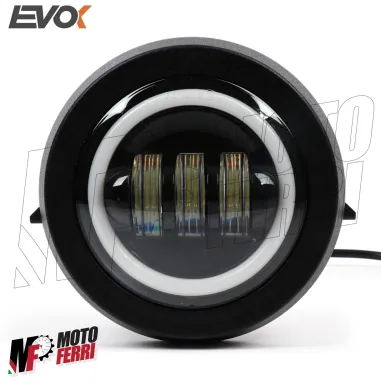 MF4717 Fanale Faro Anteriore Led Vespa 50 125 PK S XL Evok 6/12V 7000 Lumen