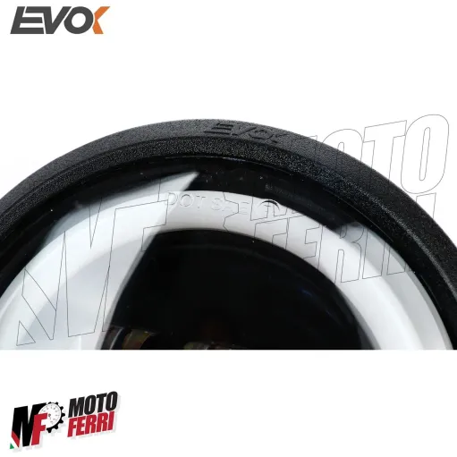 MF4715 Fanale Faro Anteriore Led per Vespa 125 ET3 Primavera 6/12V 7000 Lumen