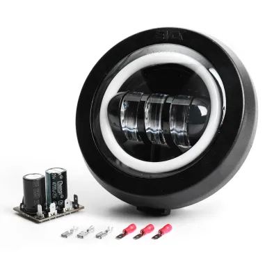 MF4716 Fanale Faro Anteriore Led Evok Vespa 50 125 HP FL FL2 6/12V 7000 Lumen