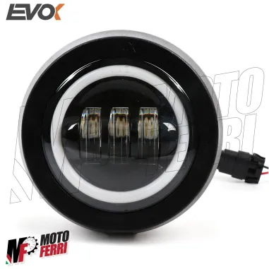MF4716 Fanale Faro Anteriore Led Evok Vespa 50 125 HP FL FL2 6/12V 7000 Lumen