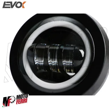 MF4716 Fanale Faro Anteriore Led Evok Vespa 50 125 HP FL FL2 6/12V 7000 Lumen