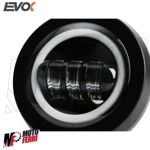 MF4716 Fanale Faro Anteriore Led Evok Vespa 50 125 HP FL FL2 6/12V 7000 Lumen