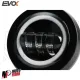 MF4716 Fanale Faro Anteriore Led Evok Vespa 50 125 HP FL FL2 6/12V 7000 Lumen