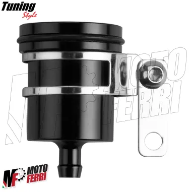 MF4845 Serbatoio Vaschetta Liquido Olio Freno Posteriore Nero Universale Moto