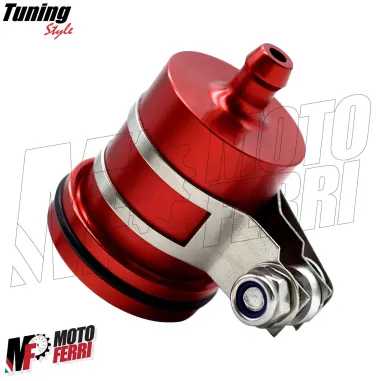 MF4845 Serbatoio Vaschetta Liquido Olio Freno Posteriore Rosso Universale Moto