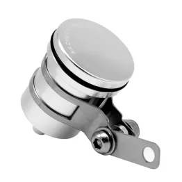 MF4845 Serbatoio Vaschetta Liquido Olio Freno Posteriore Argento Universale Moto