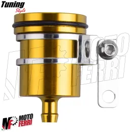 MF4845 Serbatoio Vaschetta Liquido Olio Freno Posteriore Oro Universale Moto 2
